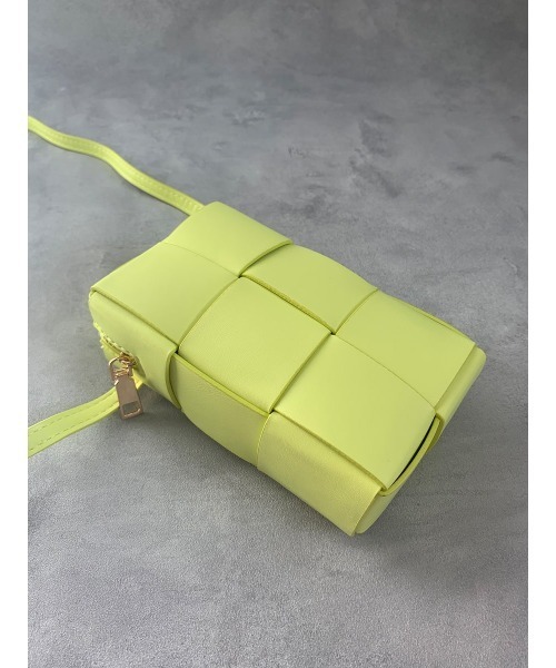 HEILIS（ヘイリス）の「《hideka select》ミニブレイドバッグ / ミニバッグ ショルダーバッグ バッグ（ハンドバッグ・レディース・イエロー/ブラック・FREE）」の5枚目の写真