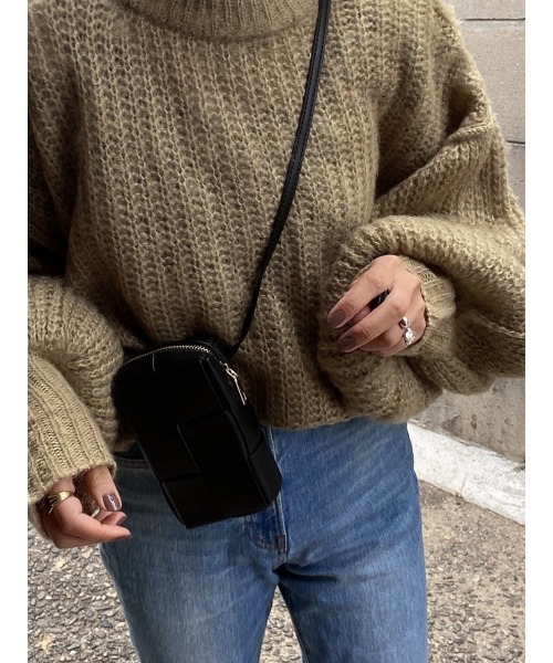 HEILIS（ヘイリス）の「《hideka select》ミニブレイドバッグ / ミニバッグ ショルダーバッグ バッグ（ハンドバッグ・レディース・イエロー/ブラック・FREE）」の11枚目の写真