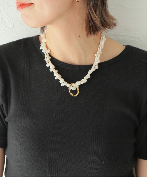 【HERMINA ATHENS】モデル愛用 Full Moon ネックレス /2色 セール】【HERMINA ATHENS/ ヘルミナ アテネ】 FULL MOON PEARL