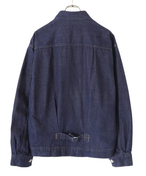 marka　マーカ　ショップコート　1　インディゴブルー　デニム　迷彩 marka(マーカ) - TYPE1 DENIM JACKET (FADED) – Area