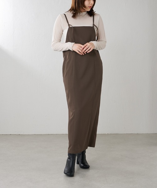 Lui's（ルイス）の「シアー天竺タートルネックプルオーバー（Tシャツ/カットソー・レディース・オレンジ/ブラック/ホワイト系その他/パープル・FREE）」の20枚目の写真