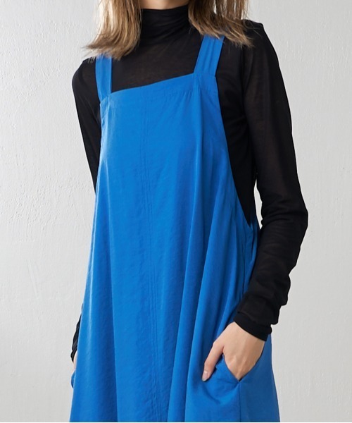 Lui's（ルイス）の「シアー天竺タートルネックプルオーバー（Tシャツ/カットソー・レディース・オレンジ/ブラック/ホワイト系その他/パープル・FREE）」の18枚目の写真