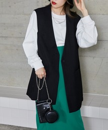 WEGO | WEGO/【セットアップ対応商品】ノーカラージレベスト(ベスト)