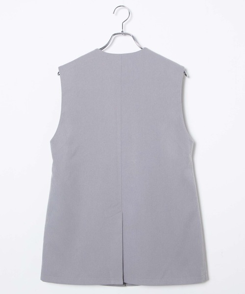 WEGO（ウィゴー）の「WEGO/【セットアップ対応商品】ノーカラージレベスト（ベスト・レディース・ブラック/グレー・FREE）」の20枚目の写真