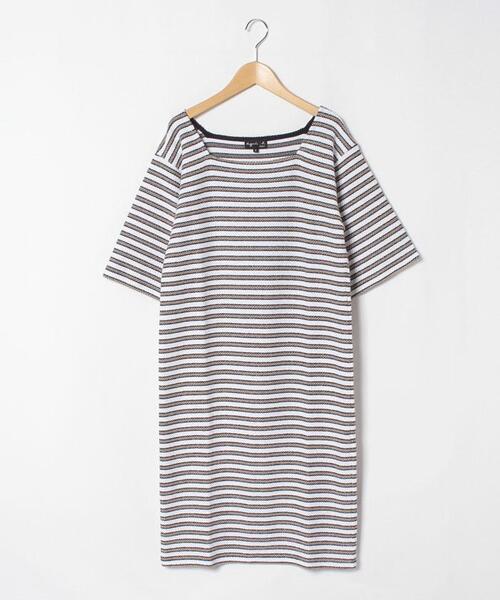 新品 To★b.by agnes b. 上品なボーダーワンピース agnes b. - トゥービー バイ アニエスベー To b. by agnes b