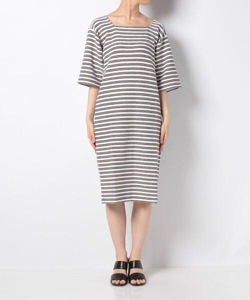 新品 agnes b. ニットワンピース ノースリーブニットワンピース（6087WW27820） | TO