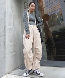 CORNERS | サスペンダー付きカーゴパンツ(カーゴパンツ)