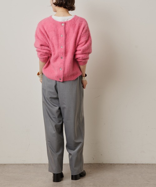 Omekashi（オメカシ）の「T/Rイージーワイドパンツ（その他パンツ・レディース・ブラック/グレー/パープル・FREE）」の13枚目の写真