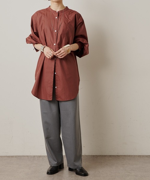 Omekashi（オメカシ）の「T/Rイージーワイドパンツ（その他パンツ・レディース・ブラック/グレー/パープル・FREE）」の19枚目の写真