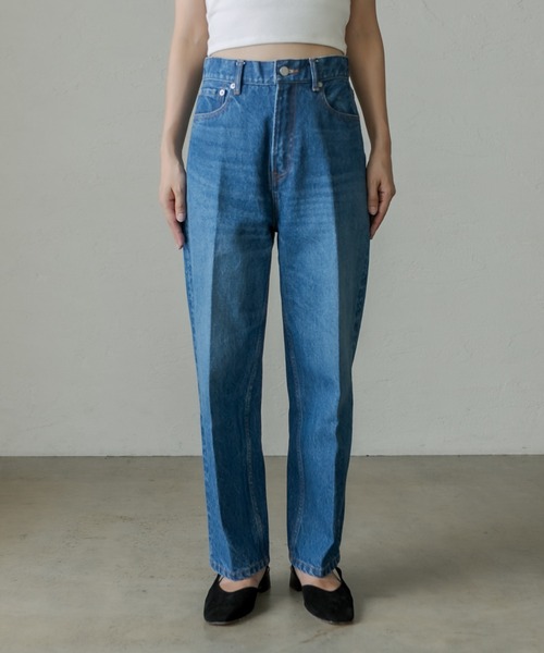 mystic(ミスティック)の「【ai no de】 kurashikiストレート(デニムパンツ・レディース・インディゴブルー/ブラック/ライトグレー・M/XS/S)」の13枚目の写真
