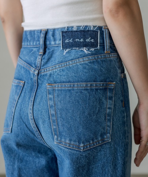 mystic(ミスティック)の「【ai no de】 kurashikiストレート(デニムパンツ・レディース・インディゴブルー/ブラック/ライトグレー・M/XS/S)」の16枚目の写真