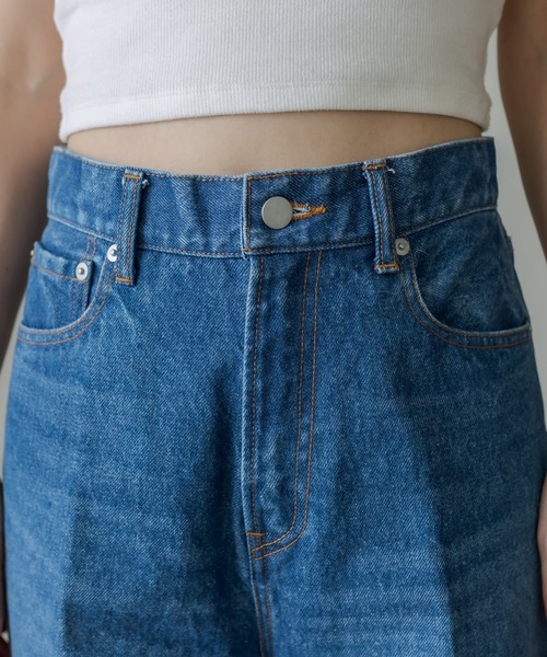 mystic(ミスティック)の「【ai no de】 kurashikiストレート(デニムパンツ・レディース・インディゴブルー/ブラック/ライトグレー・M/XS/S)」の18枚目の写真