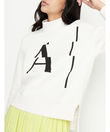 ARMANI EXCHANGE | 【A|X アルマーニ エクスチェンジ】ビッグロゴ　タートルネックスウェットトップ(スウェット)