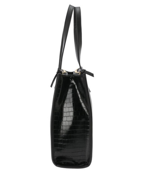 Green Parks(グリーンパークス)の「・Cu-shut スクエア2way3口トート(トートバッグ・レディース・ブラウン/パイソン/ブラック・FREE)」の8枚目の写真