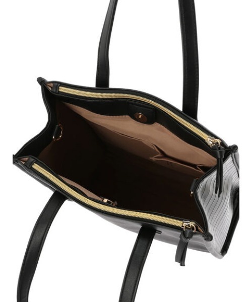 Green Parks(グリーンパークス)の「・Cu-shut スクエア2way3口トート(トートバッグ・レディース・ブラウン/パイソン/ブラック・FREE)」の10枚目の写真