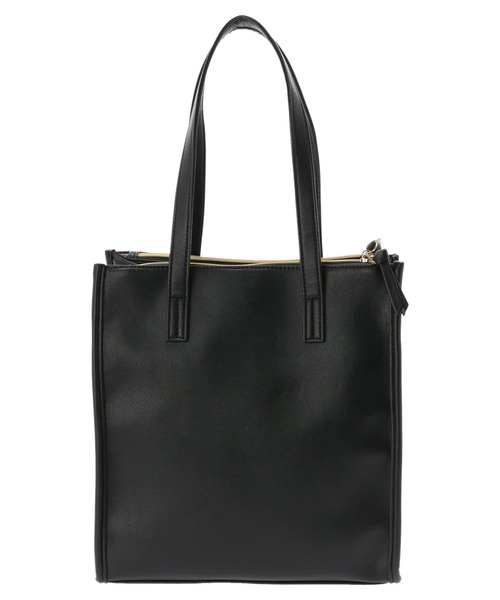 Green Parks(グリーンパークス)の「・Cu-shut スクエア2way3口トート(トートバッグ・レディース・ブラウン/パイソン/ブラック・FREE)」の14枚目の写真