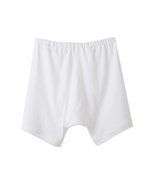 GUNZE（グンゼ）の「快適工房　ボクサーパンツ 綿100% 前あき（ボクサーパンツ・メンズ・杢グレー/ホワイト・MEDIUM/LARGE/X-LARGE/SMALL）」の3枚目の写真