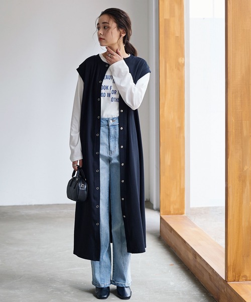 KOBE LETTUCE（コウベレタス）の「選べるプリント長袖Tシャツ（Tシャツ/カットソー・レディース・ホワイト系1/ブラック系/ブラック系1/ブラック/ホワイト/ホワイト系・FREE）」の14枚目の写真