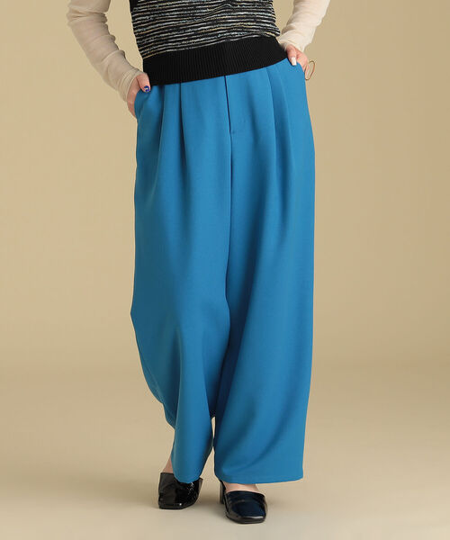 Ray BEAMS（レイビームス）の「Ray BEAMS / カラー ワイド パンツ（その他パンツ・レディース・レッド/ブルー・1/0）」の7枚目の写真