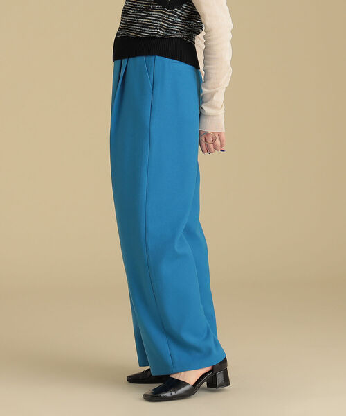 Ray BEAMS（レイビームス）の「Ray BEAMS / カラー ワイド パンツ（その他パンツ・レディース・レッド/ブルー・1/0）」の8枚目の写真