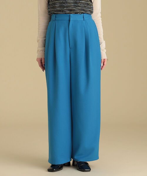 Ray BEAMS（レイビームス）の「Ray BEAMS / カラー ワイド パンツ（その他パンツ・レディース・レッド/ブルー・1/0）」の11枚目の写真