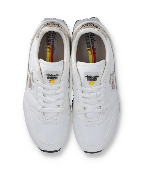 Atlantic STARS（アトランティックスターズ）の「CLASSIC - THEA | クラシック - テア（スニーカー・レディース・ブラック/ベージュ/ホワイト/グレー・35/36/37/38/39）」の5枚目の写真