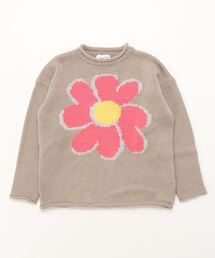 L.H.P Private Brand | chahchah/チャーチャー/FLOWER w/ LOVE HAND KNIT(ニット/セーター)