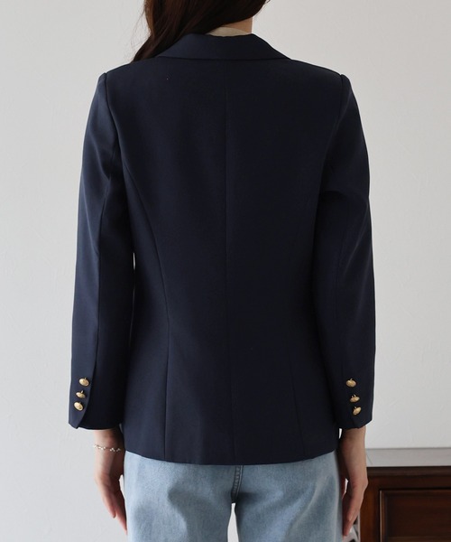 セール】金ボタンダブルジャケット（テーラードジャケット）｜BLUEEAST