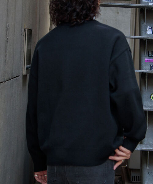 GLOSTER（グロスター）の「【GLOSTER/グロスター】DOG&CAT 犬猫 ジャガードニットプルオーバー（ニット/セーター・メンズ・グレー/アイボリー/ブラック・S/M/L）」の16枚目の写真