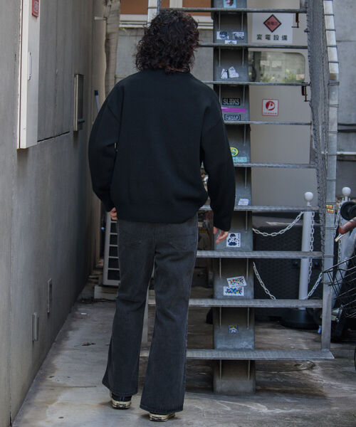 GLOSTER（グロスター）の「【GLOSTER/グロスター】DOG&CAT 犬猫 ジャガードニットプルオーバー（ニット/セーター・メンズ・グレー/アイボリー/ブラック・S/M/L）」の20枚目の写真