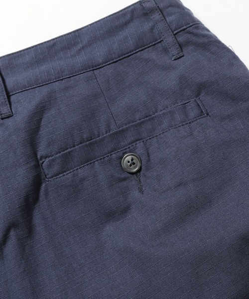POP TRADING COMPANY(ポップトレーディングカンパニー)の「POP TRADING COMPANY/ポップトレーディングカンパニー HEWITT SUIT PANT テーパードパンツ 刺繍 ブランドロゴ(チノパンツ・メンズ・ネイビー・L/XL/M)」の15枚目の写真