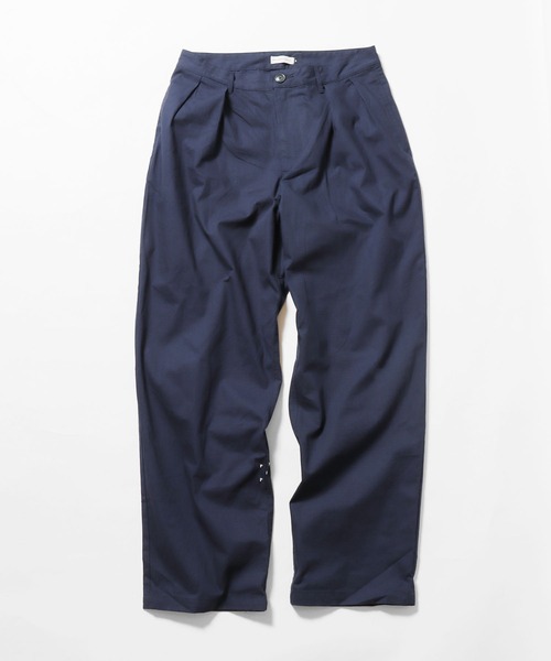 POP TRADING COMPANY(ポップトレーディングカンパニー)の「POP TRADING COMPANY/ポップトレーディングカンパニー HEWITT SUIT PANT テーパードパンツ 刺繍 ブランドロゴ(チノパンツ・メンズ・ネイビー・L/XL/M)」の18枚目の写真