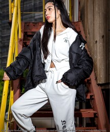 BACK TO THE FIELD | 【MLB】ドルマンパーカー×ジョガーパンツセットアップ(WEB限定カラーあり)(ワンピース)