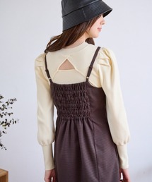 FREE'S MART | 【前後2Way】パフスリーブハイネックニット(ニット/セーター)