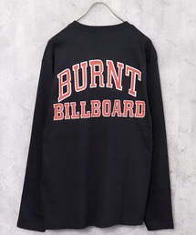 プリント長袖Tシャツ