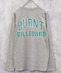 プリント長袖Tシャツ