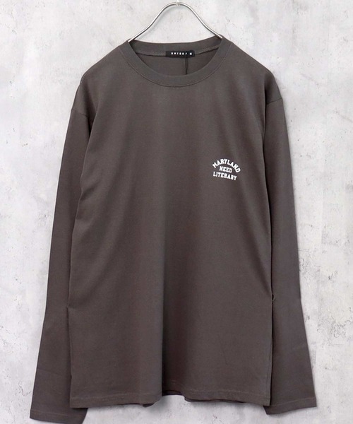 プリント長袖Tシャツ（Tシャツ/カットソー）｜SHISKY（シスキー）の