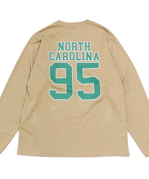 ロゴプリント 長袖トップス 34 フロントロゴプリントロンT(M ホワイト): トップス｜Right-on公式