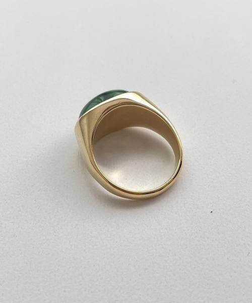 CANAL JEAN（キャナルジーン）の「Pt stoneリング（リング・レディース・アイボリー/グリーン/ブラウン・ONE SIZE）」の8枚目の写真