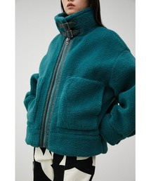 AZUL by moussy | ZIP UP BOA COAT/ジップアップボアコート(その他アウター)