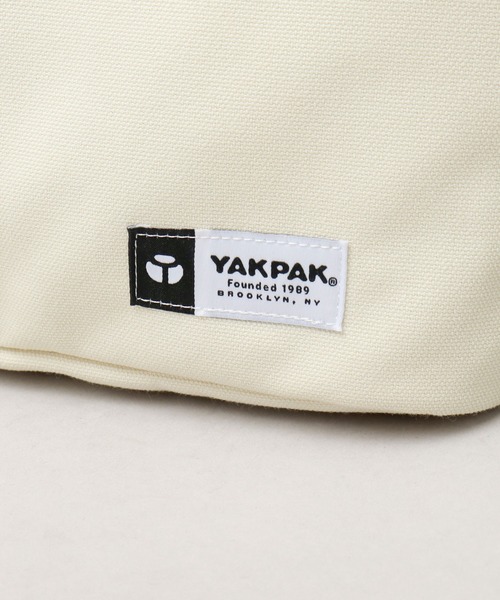 YAKPAK（ヤックパック）の「ポリエステルキャンバス ショルダーバッグ（ショルダーバッグ・メンズ・ブラック/オフホワイト・FREE）」の6枚目の写真