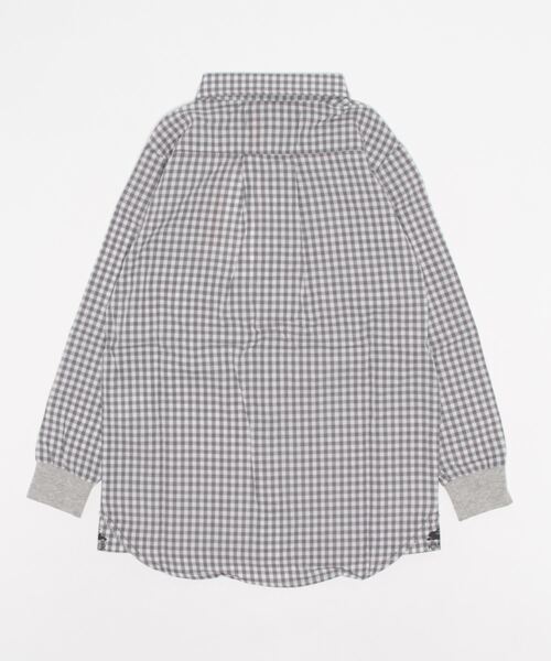 KRIFF MAYER Kid's Collection（クリフメイヤーキッズコレクション）の「ハッピーシャツ（シャツ/ブラウス・キッズ・グレー×ホワイト/カラフル/その他1/サックスブルー/オフホワイト・150/170/120/130/140/160）」の6枚目の写真