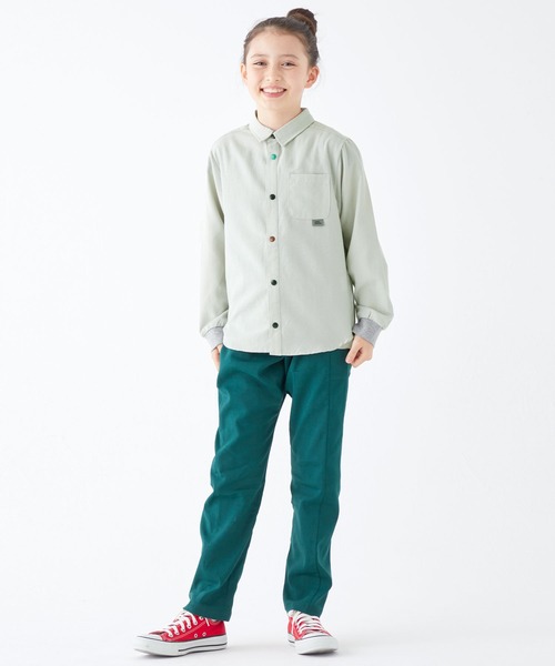 KRIFF MAYER Kid's Collection（クリフメイヤーキッズコレクション）の「ハッピーシャツ（シャツ/ブラウス・キッズ・グレー×ホワイト/カラフル/その他1/サックスブルー/オフホワイト・150/170/120/130/140/160）」の12枚目の写真
