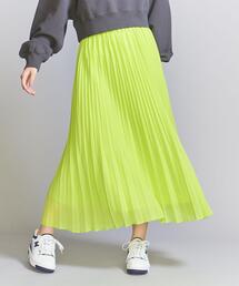 BEAUTY&YOUTH UNITED ARROWS | 【WEB限定】シフォンジョーゼット プリーツスカート -ウォッシャブル-(スカート)