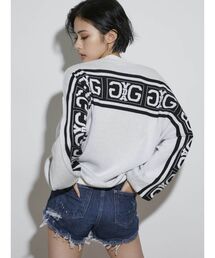 GYDA | Back Symmetry GYDA LINE ニットトップス(ニット/セーター)