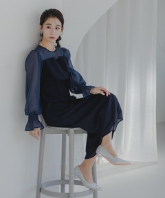 WEB限定】ポロバルーンスソミニワンピース（ワンピース）｜dazzlin