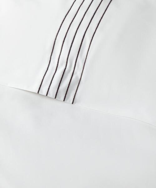 POLO RALPH LAUREN HOME（ポロ ラルフ ローレン ホーム）の「オーガニック コットン サティーン ハンカチーフ デュベ カバー/セミダブルサイズ（寝具・レディース・グレー系・ONE）」の9枚目の写真