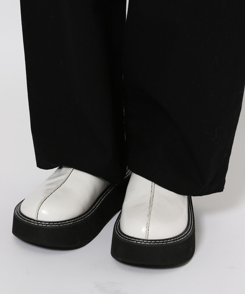 PAGEBOY（ページボーイ）の「ダックワークパンツ（その他パンツ・レディース・オフホワイト/カーキ/ブラック・FREE）」の12枚目の写真