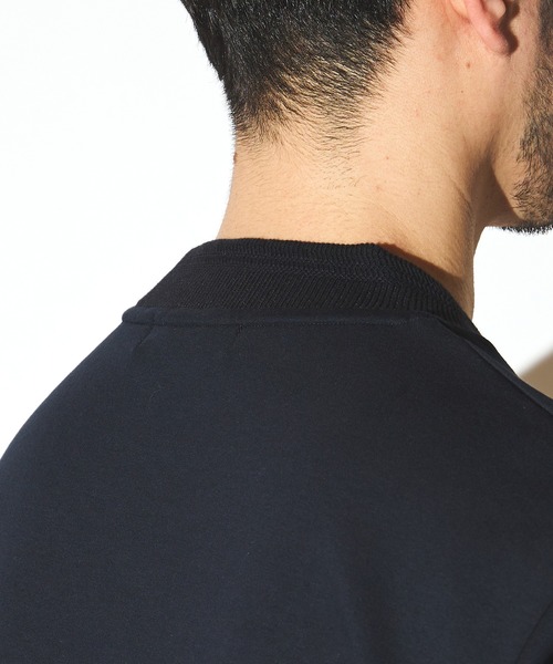 UNION STATION（ユニオンステーション）の「シルケットスムースVネックテーラーTシャツ（Tシャツ/カットソー・メンズ・ブラック/ホワイト/ネイビー・LL/L/M）」の11枚目の写真