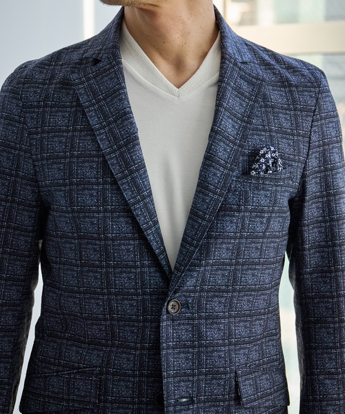 UNION STATION（ユニオンステーション）の「シルケットスムースVネックテーラーTシャツ（Tシャツ/カットソー・メンズ・ブラック/ホワイト/ネイビー・LL/L/M）」の14枚目の写真